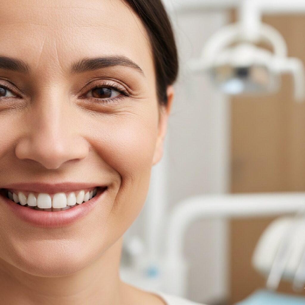 ceramic teeth cap