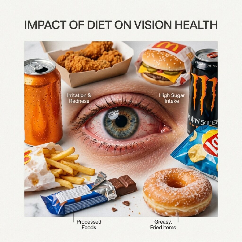 10 worst foods for eye health
