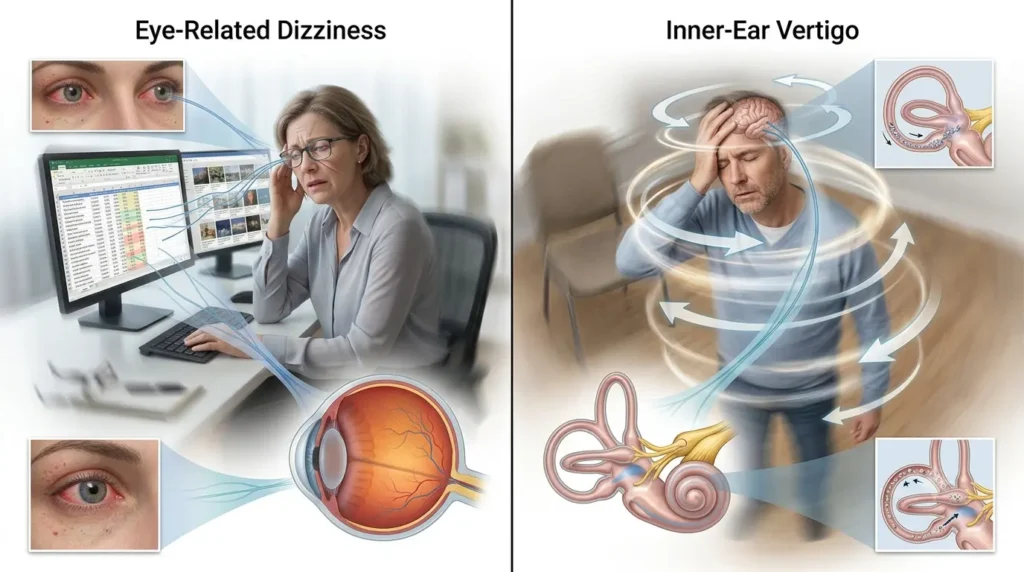 Can Eye Problems Cause Dizziness