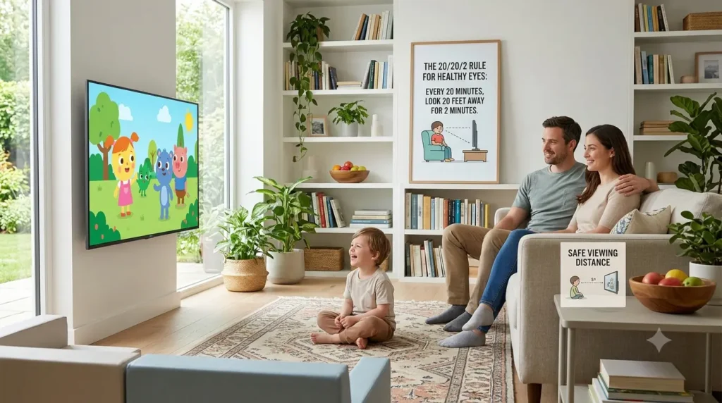 Does Sitting Too Close to a TV Hurt Your Eyes