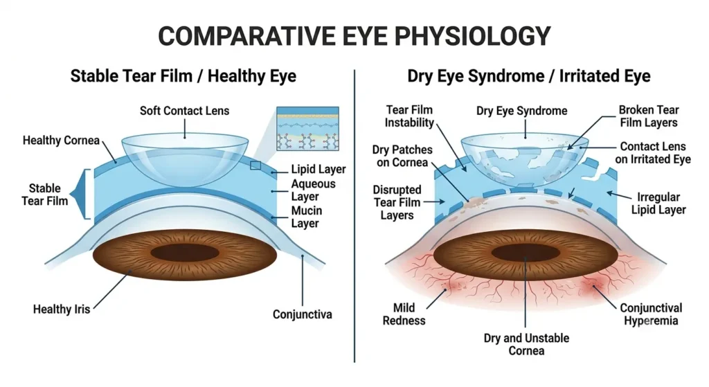 Dry Eye Syndrome and Contacts