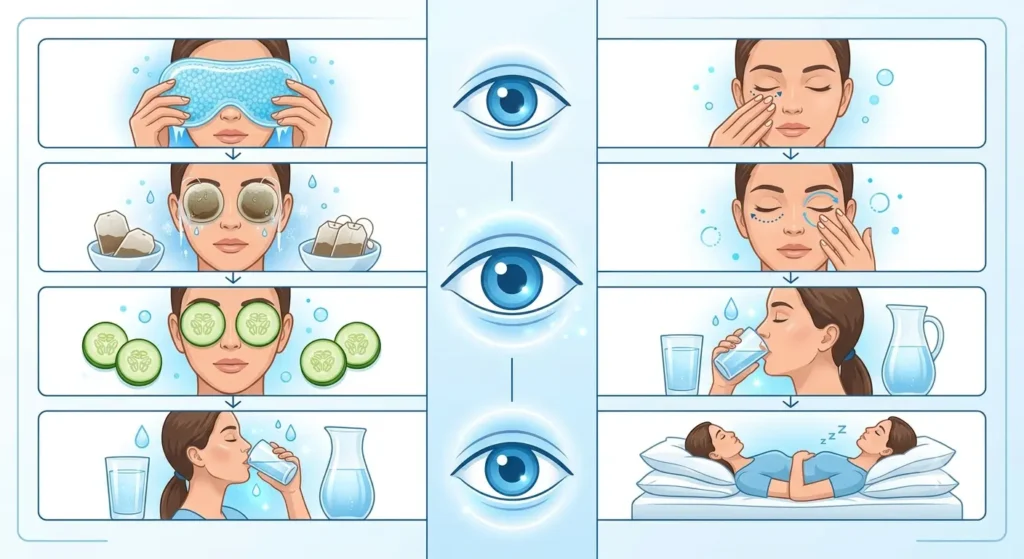 How to Relieve Swollen Eyes