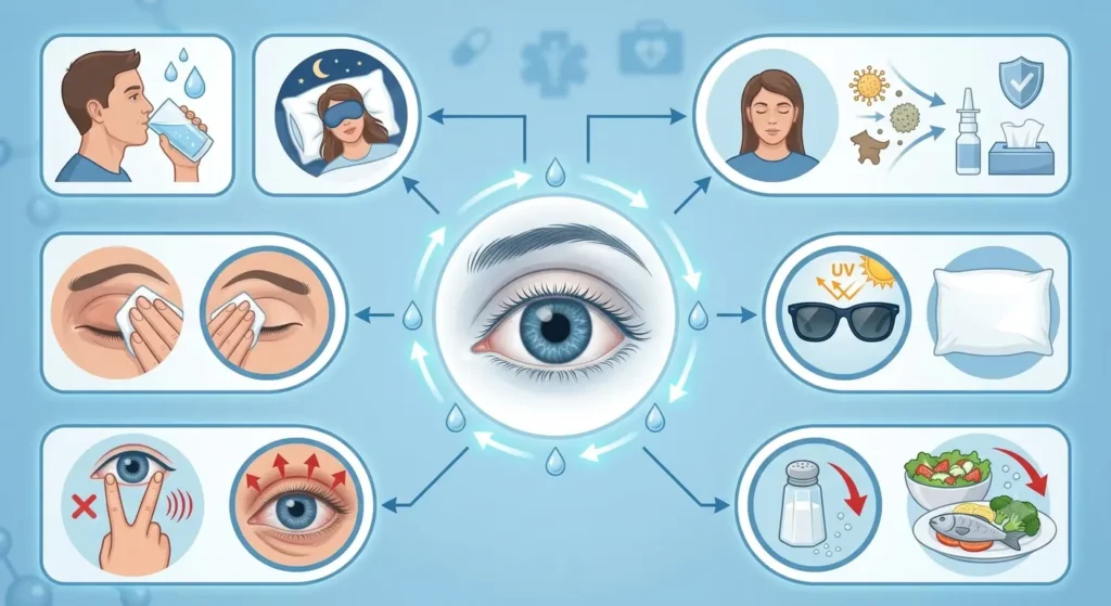 How to Relieve Swollen Eyes