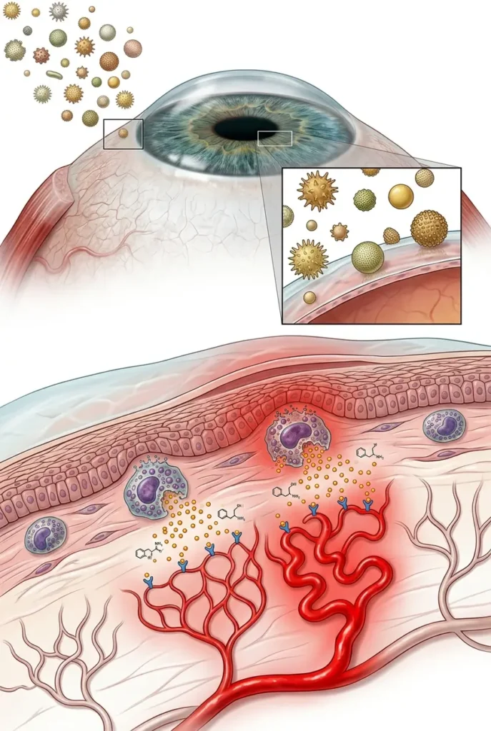 Red Eyes from Allergies: