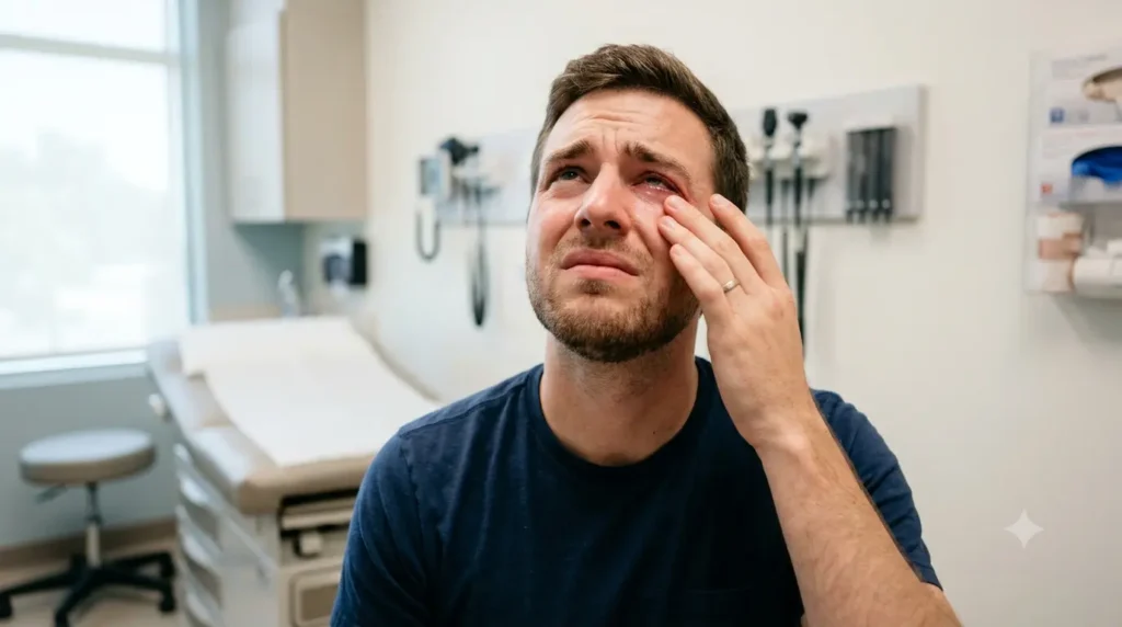 Eye Hurts When Looking Up
